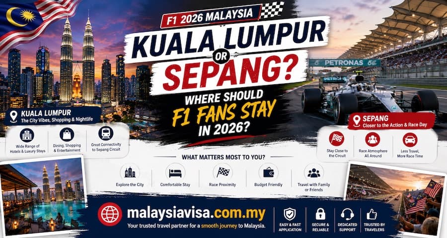 Kuala Lumpur or Sepang? Where to Stay for a Race Weekend at Sepang International Circuit - Travel Guide