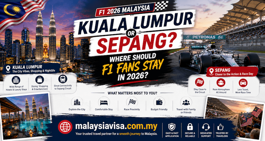 Kuala Lumpur or Sepang? Where Should F1 Fans Stay in 2026: Complete Accommodation Location Guide - Travel Guide